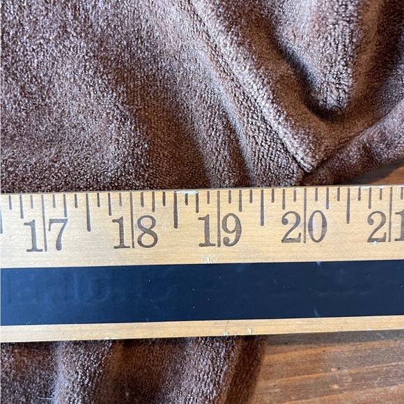 Vintage Brown Velour Pull Over - Picture 10 of 14